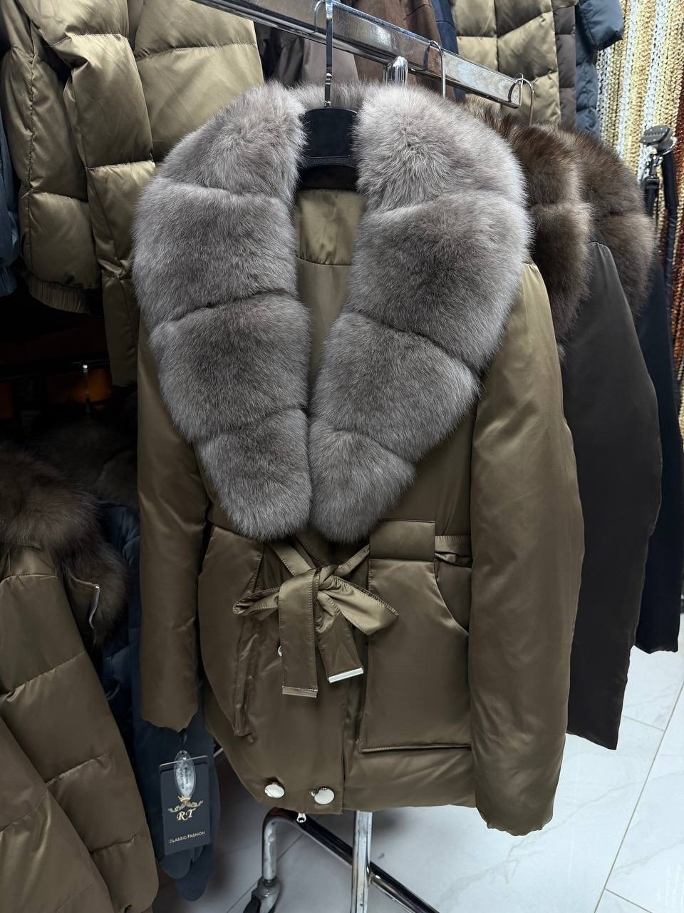 пуховик с натуральным мехом,зимние куртки,куртка с натуральным мехом,пуховики с мехом,женские пуховики