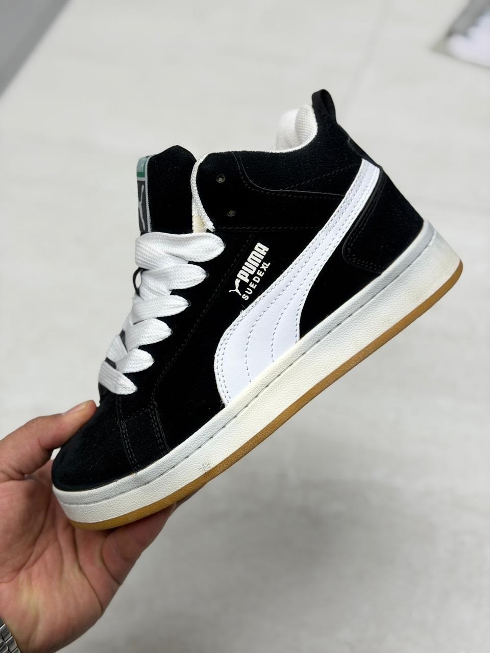 ,кроссовки черные мужские зимние puma suede xl,кроссовки puma,puma suede зимние кроссовки,зимние кроссовки puma