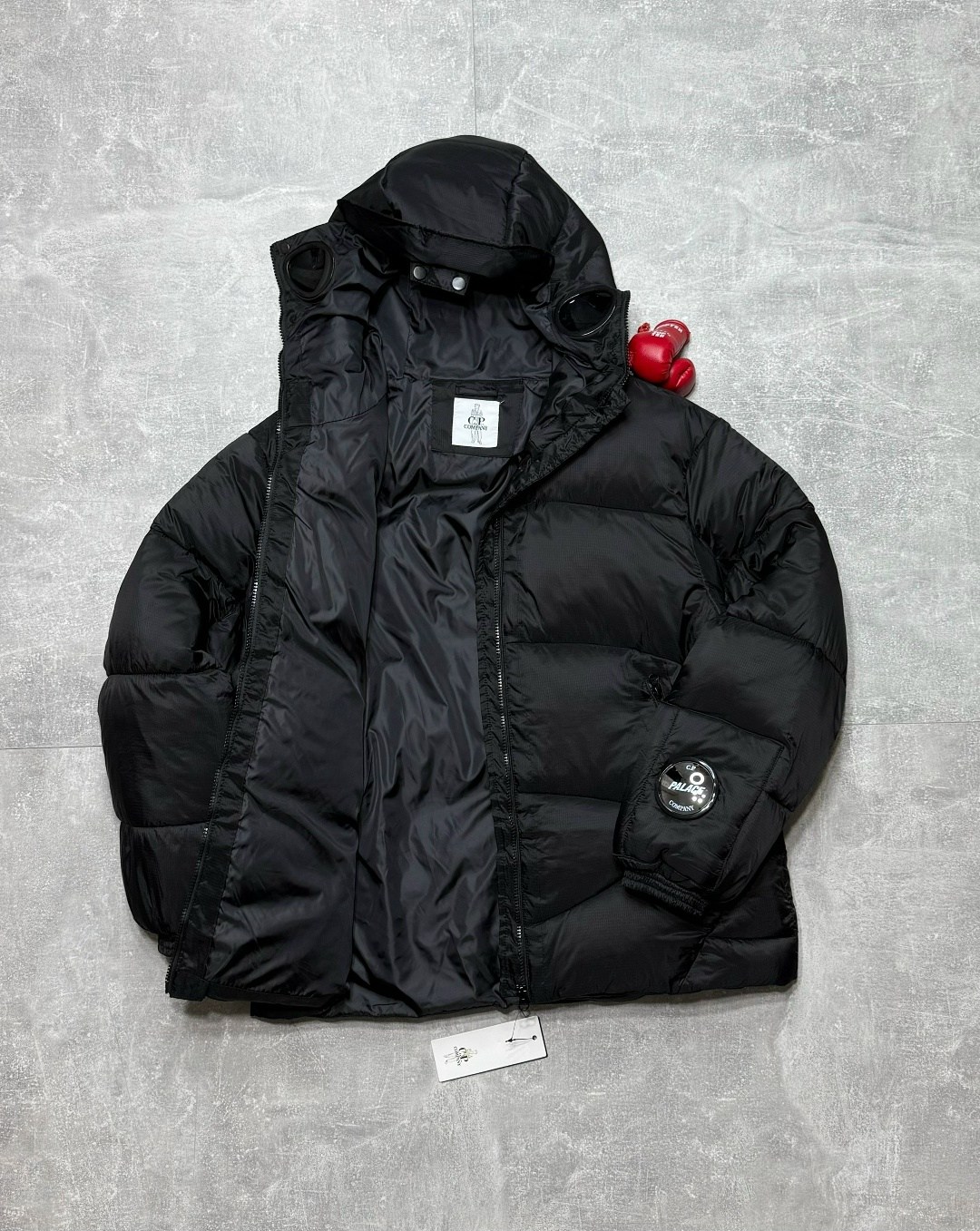 пуховик c.p company x palace,пуховик мужской,куртка зимняя пуховик,c p company куртка