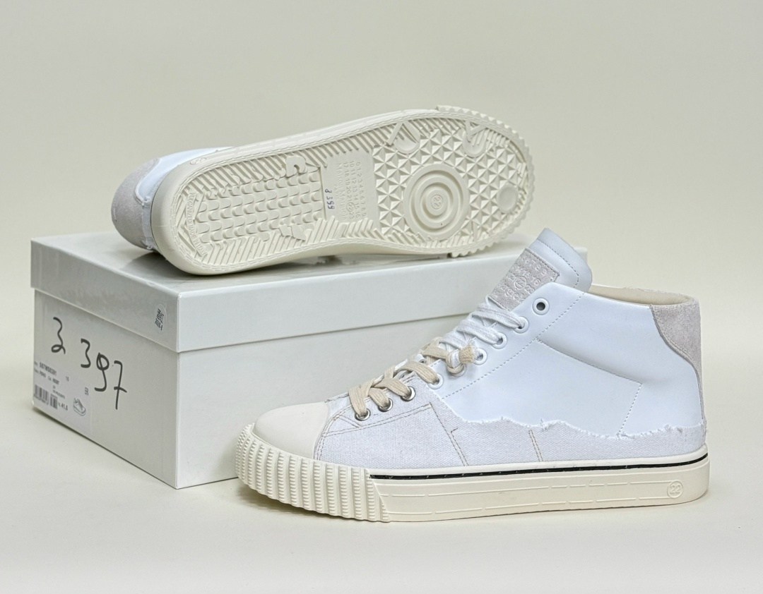 кеды maison margiela evolution,кеды maison margiela,комбинированные кеды maison margiela,,maison margiela кеды мужские