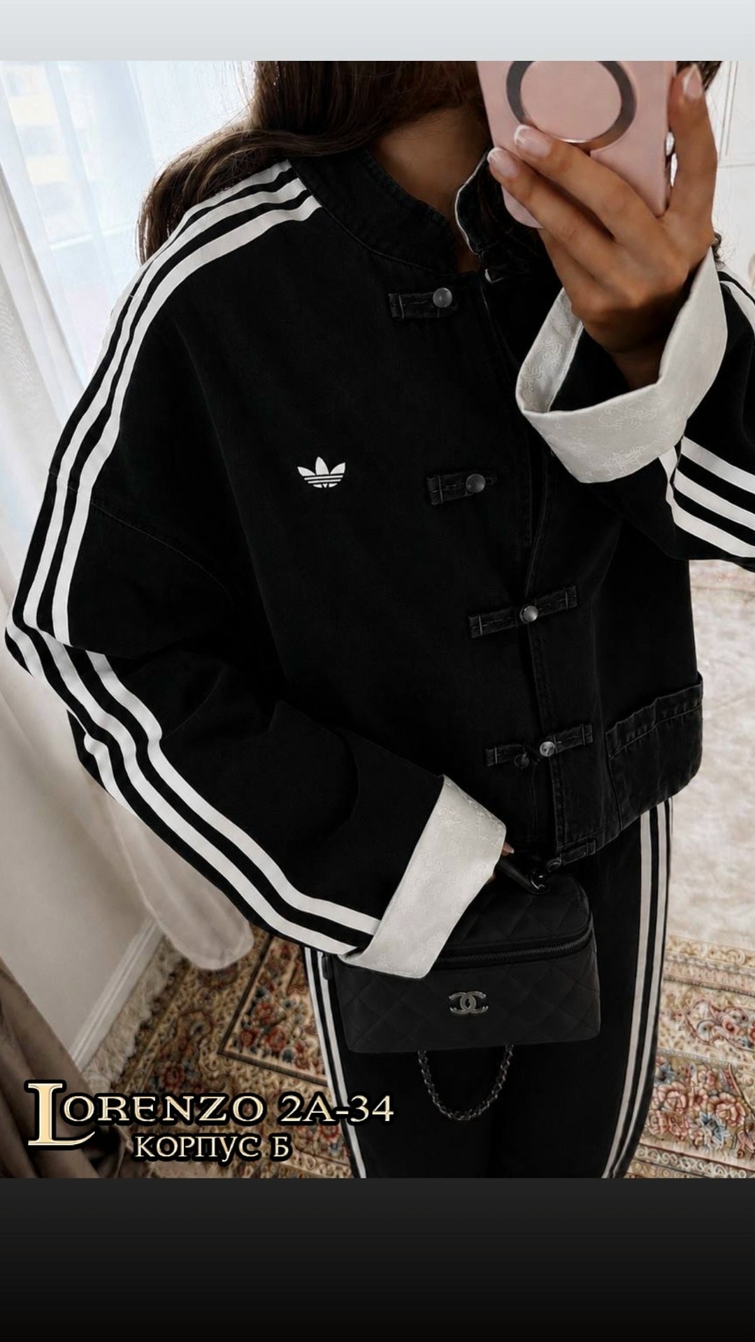 куртка новая джинсовая куртка в китайском стиле с узлами adidas,повседневная куртка,джинсовая куртка,куртка джинсовая adidas,женская куртка