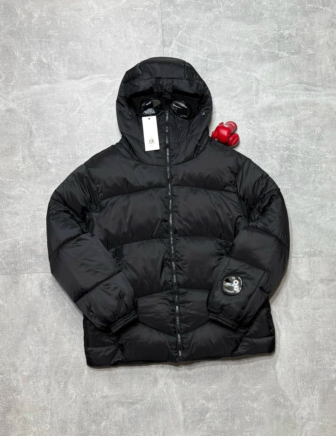 пуховик c.p company x palace,пуховик мужской,куртка зимняя пуховик,c p company куртка