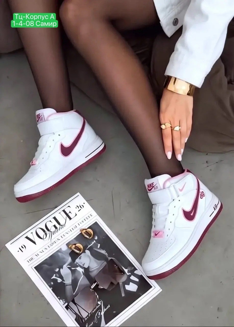 кроссовки,женские кроссовки,кроссовки высокие,кросcовки nike air force 1,кроссовки на подошве