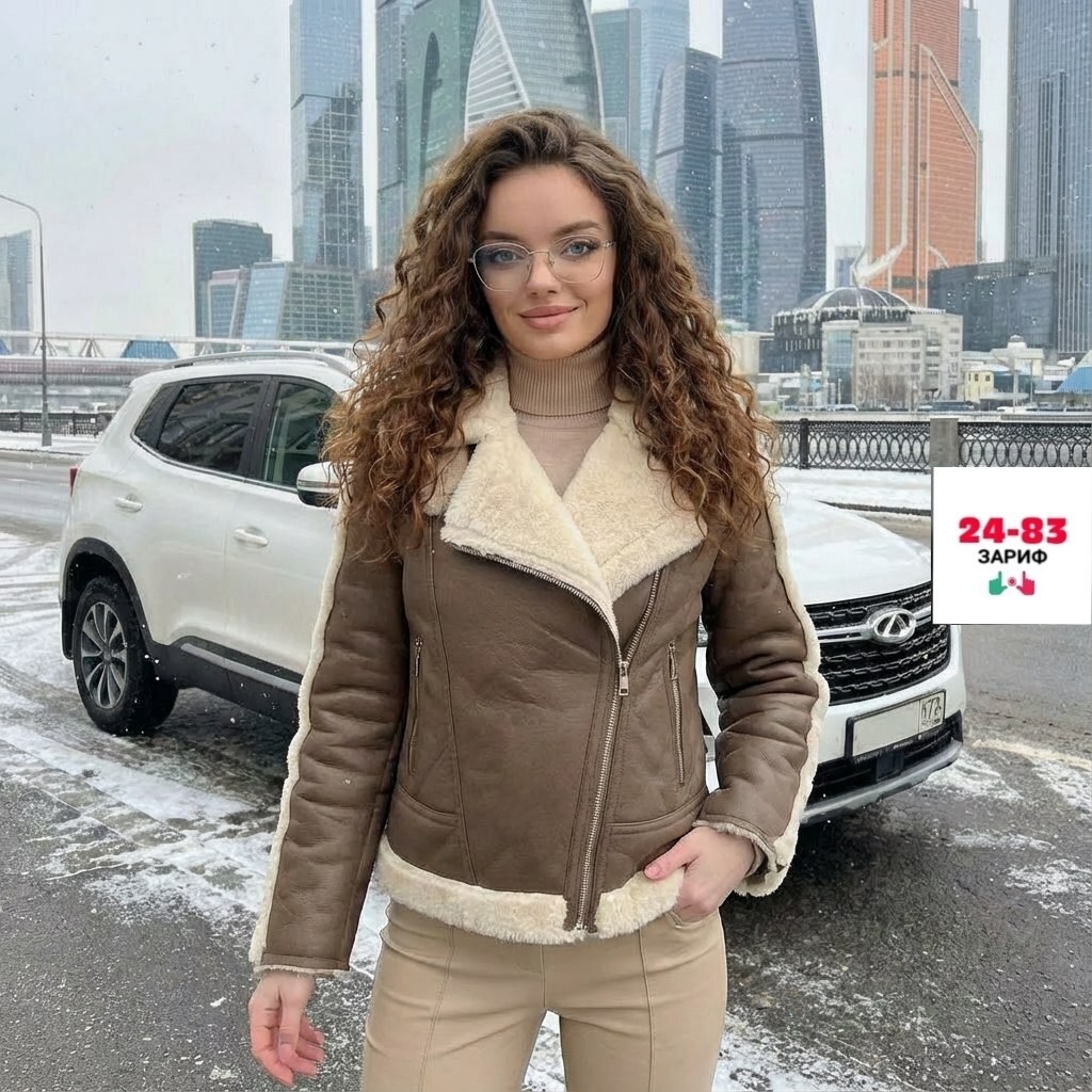 куртка дубленка женская,дубленка авиатор 2026 женская,дубленка женская,дубленка женская зимняя,куртка дубленка