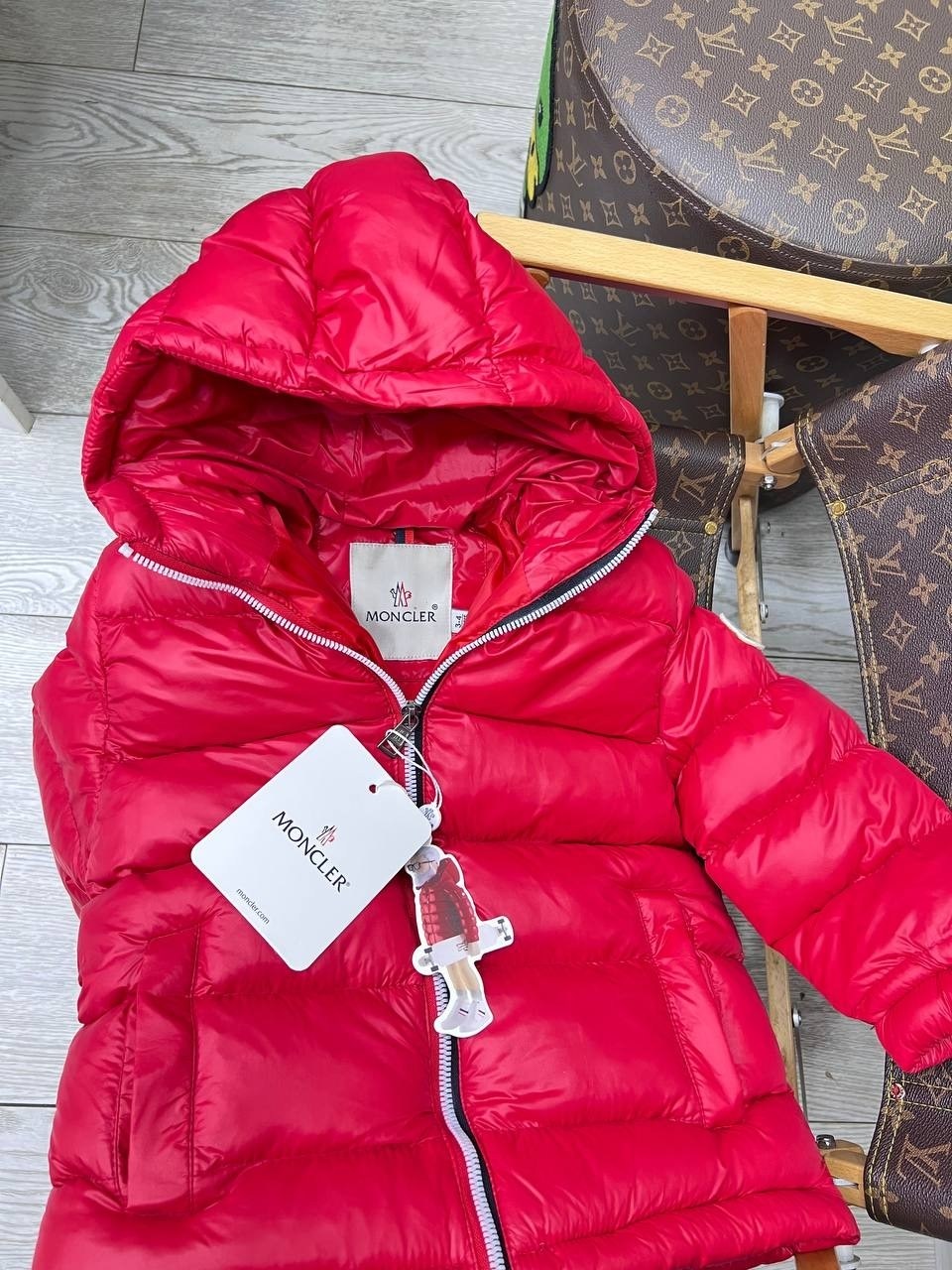 куртка монклер детская,пуховик new maya moncler enfant красный,куртка moncler,куртка монклер,moncler enfant