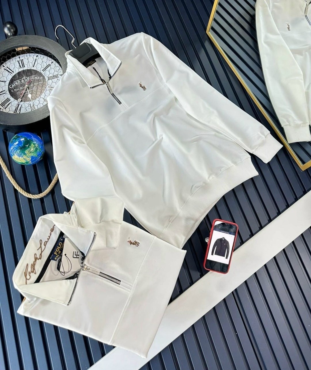 свитшот на замке,мужская кофта на молнии черного цвета ralph lauren,кофта поло,,джемпер мужской на молнии