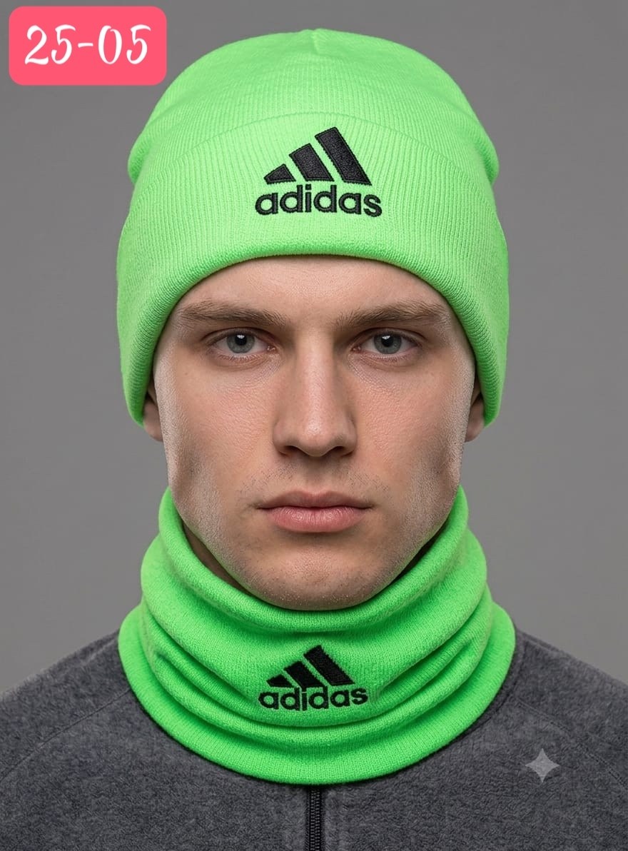 комплект шапки,шапка и снуд,шапка со снудом зимние,шапка nike,мужская шапка со снудом