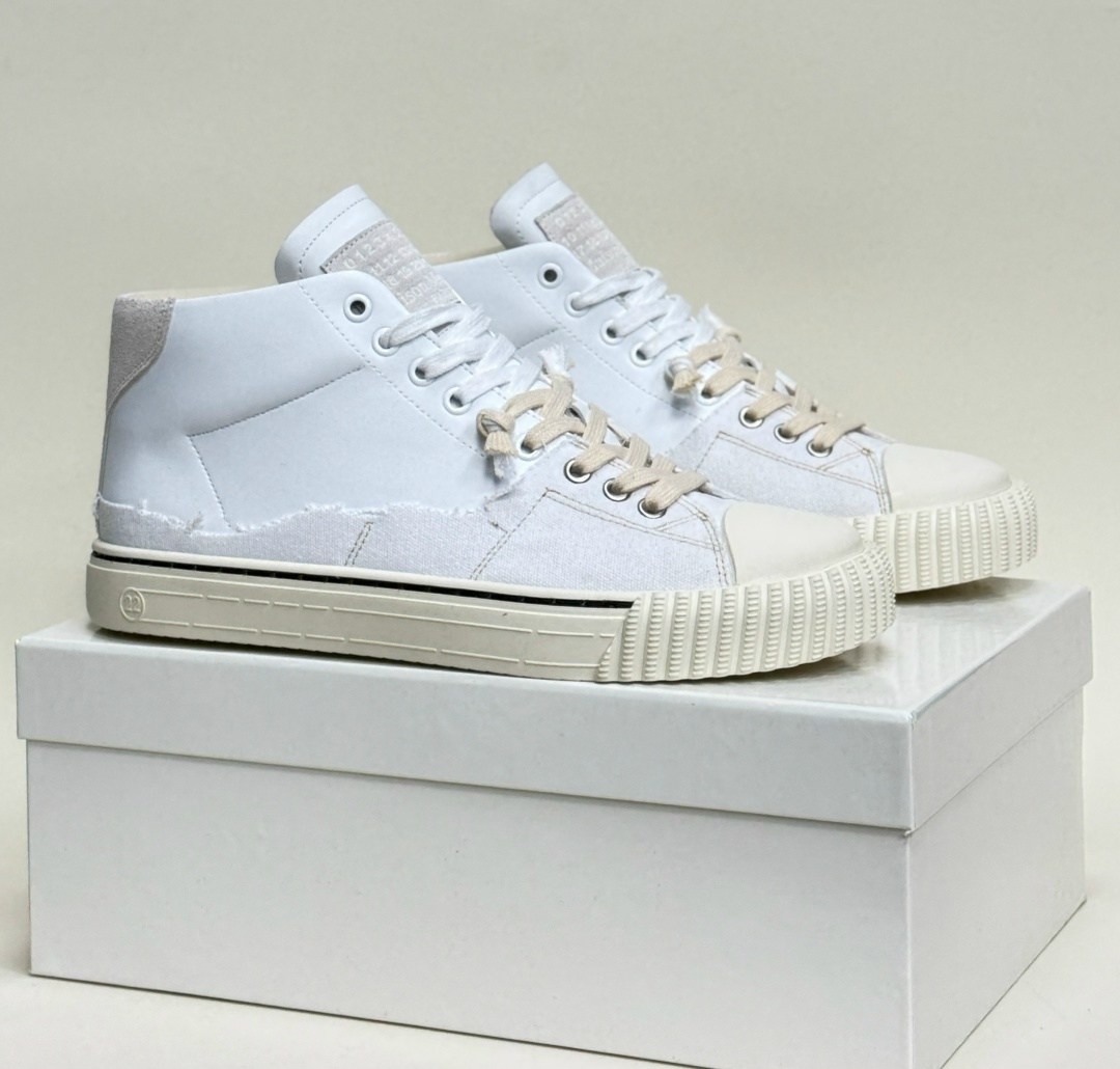 кеды maison margiela evolution,кеды maison margiela,комбинированные кеды maison margiela,,maison margiela кеды мужские