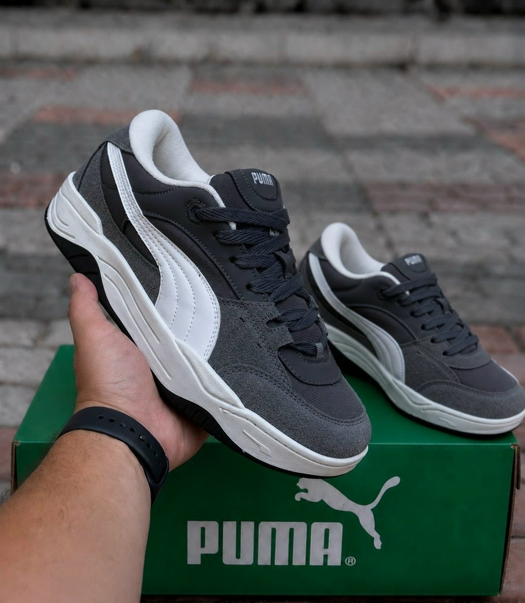 кроссовки puma,кроссовки puma 180,кроссовки пума 180 sk8 tones серо-бежевый,кроссовки пума 180 sk8 tones,мужские кроссовки puma