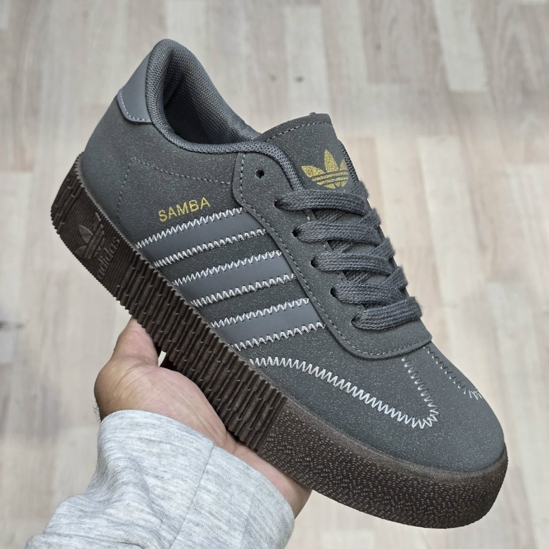 ,кроссовки adidas samba rose на высокой подошве, женская,кеды замша,женские кеды
