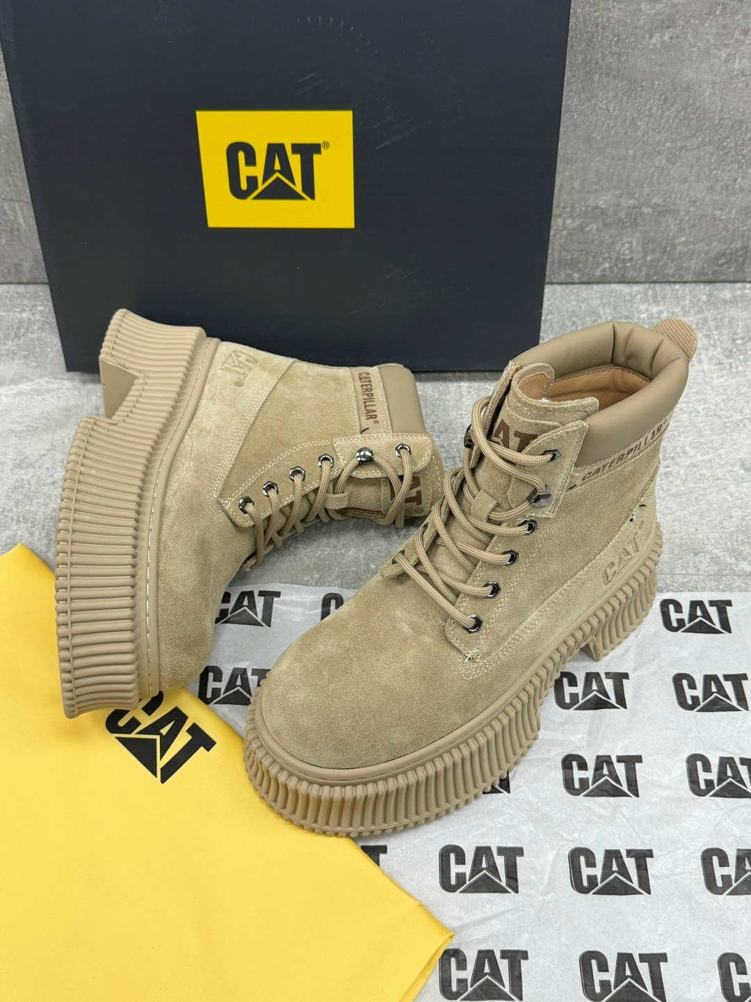 ботинки caterpillar,,ботинки cat, катерпиллер демисезон, caterpillar