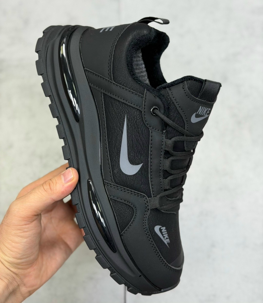 nike air max 270 react triple black,кроссовки,мужской кроссовки,кроссовки для мужчин,nike air max