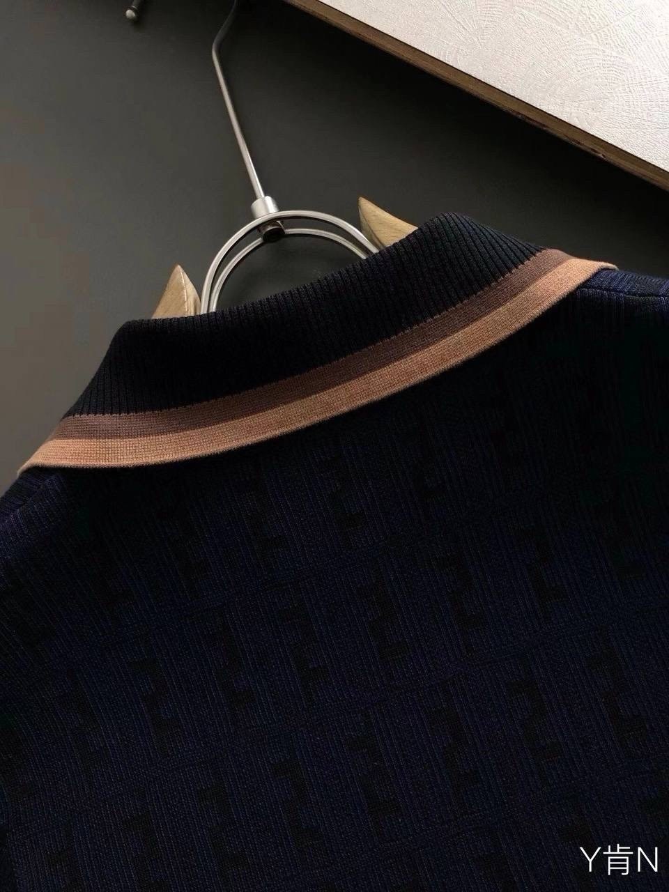 мужская кофта,мужская мода,футболки мужские,поло свитер,поло fendi