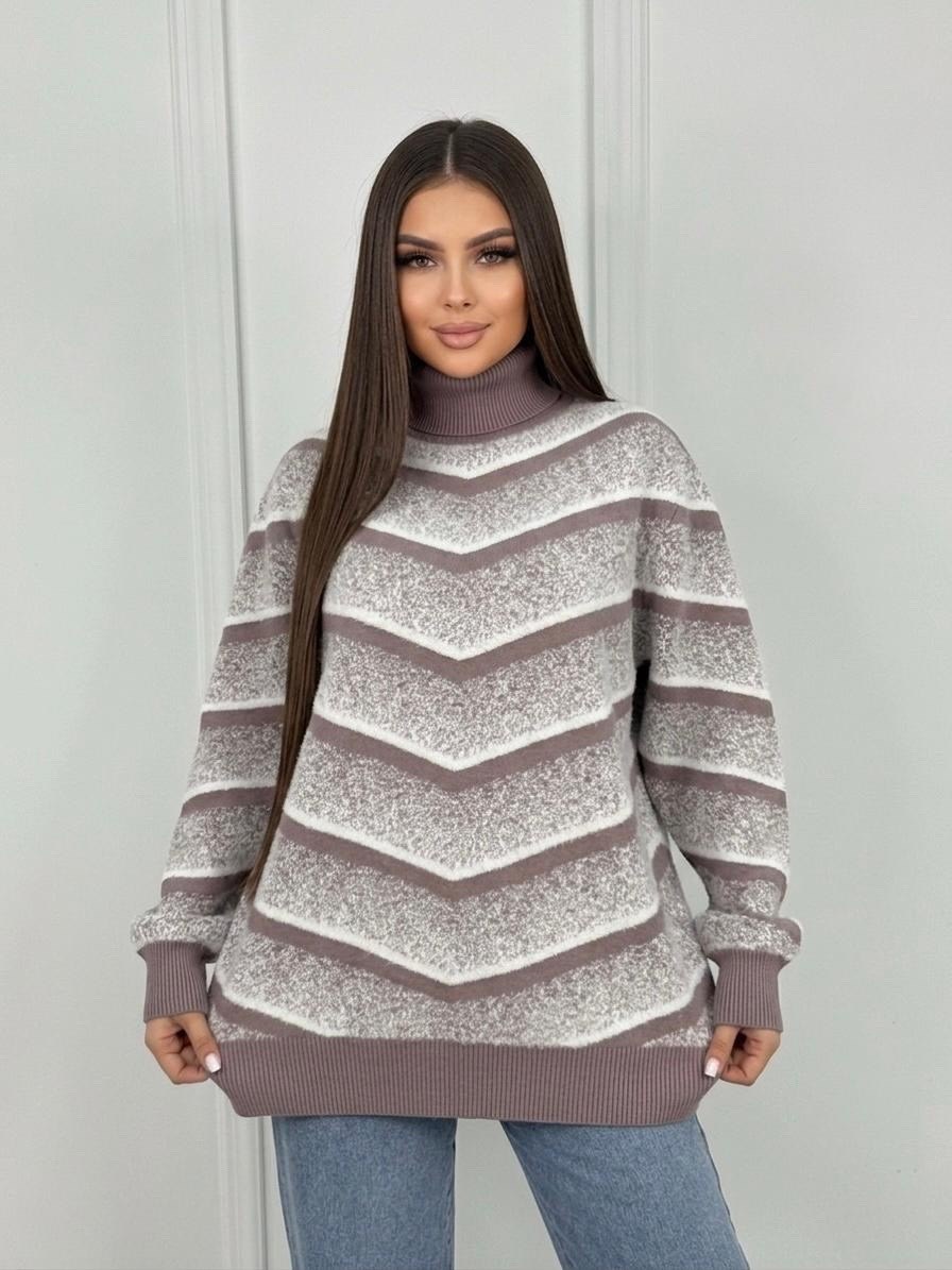 кофта вязаная оверсайз ажурный в полоску derose clothing,кофта вязаная оверсайз ажурный в полоску deroe clothing,кофта женская,свитер,джемпер