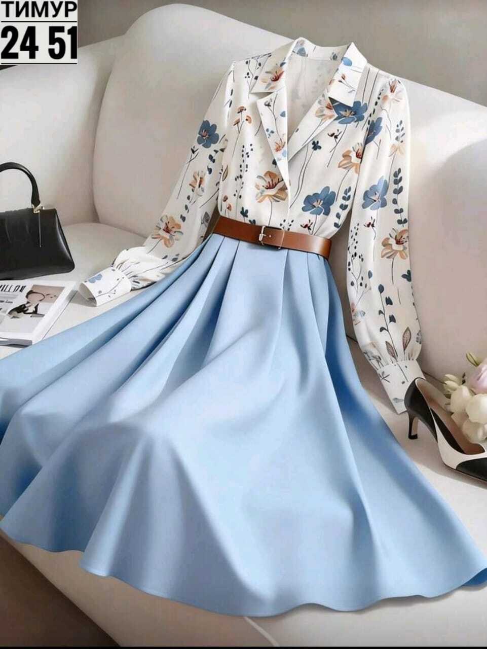 женская платье,платье с поясом,платье длинные рукава,платье модное,
