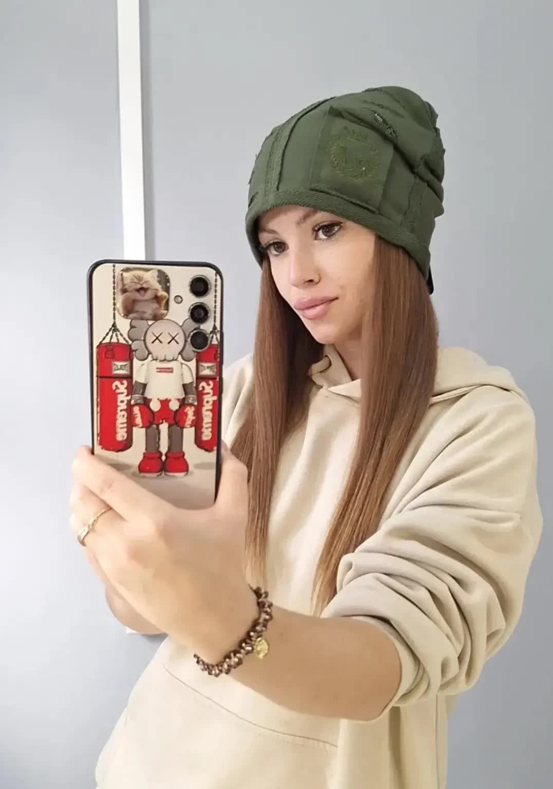 шапка женская,шапка зимняя женская,зимняя шапка бини,модная шапка,стильная шапка