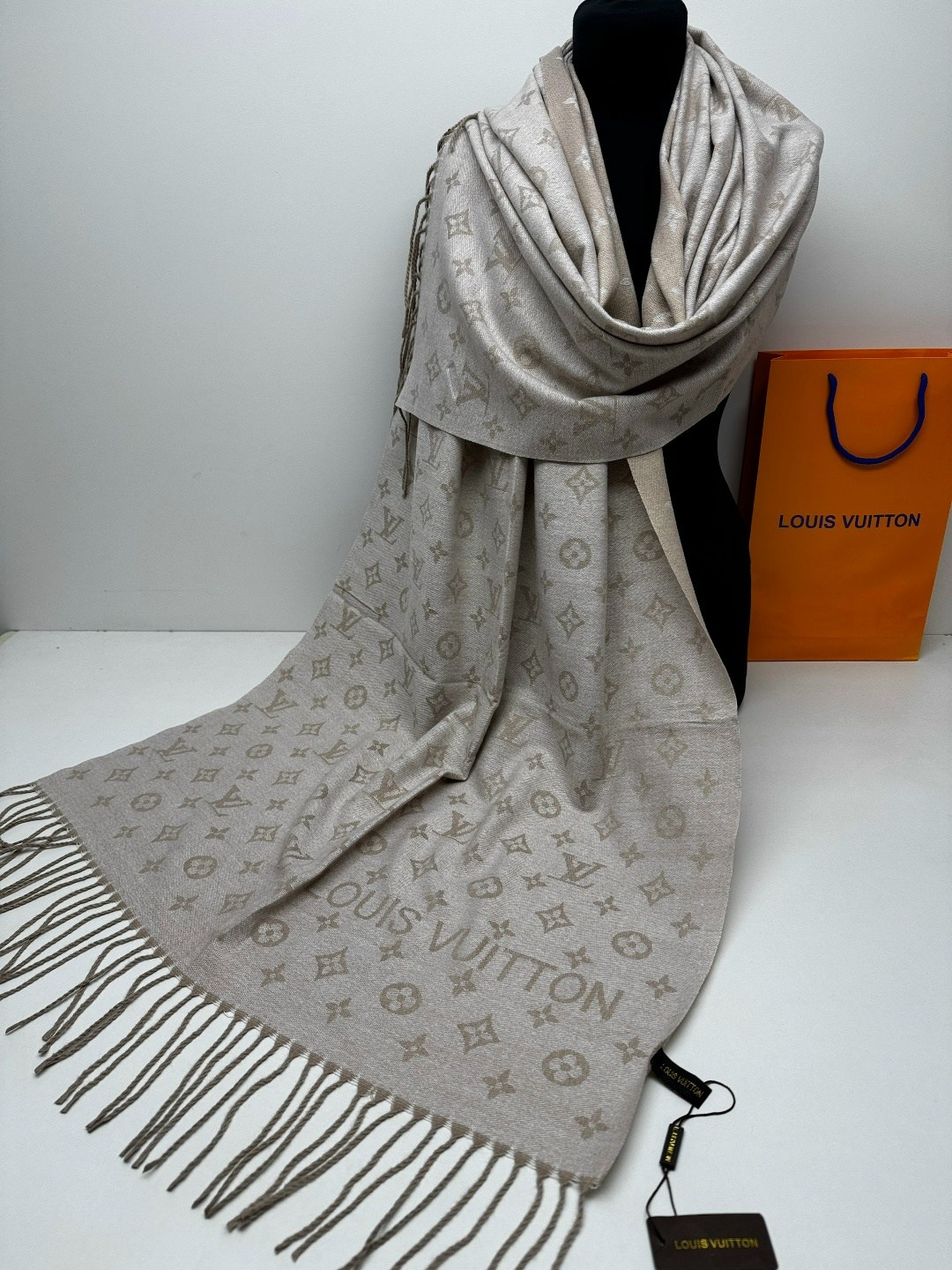 палантин/шарф louis vuitton тёплый,louis vuitton палантин,палантин теплый louis vuitton,палантин кашемировый шарф,палантин женские