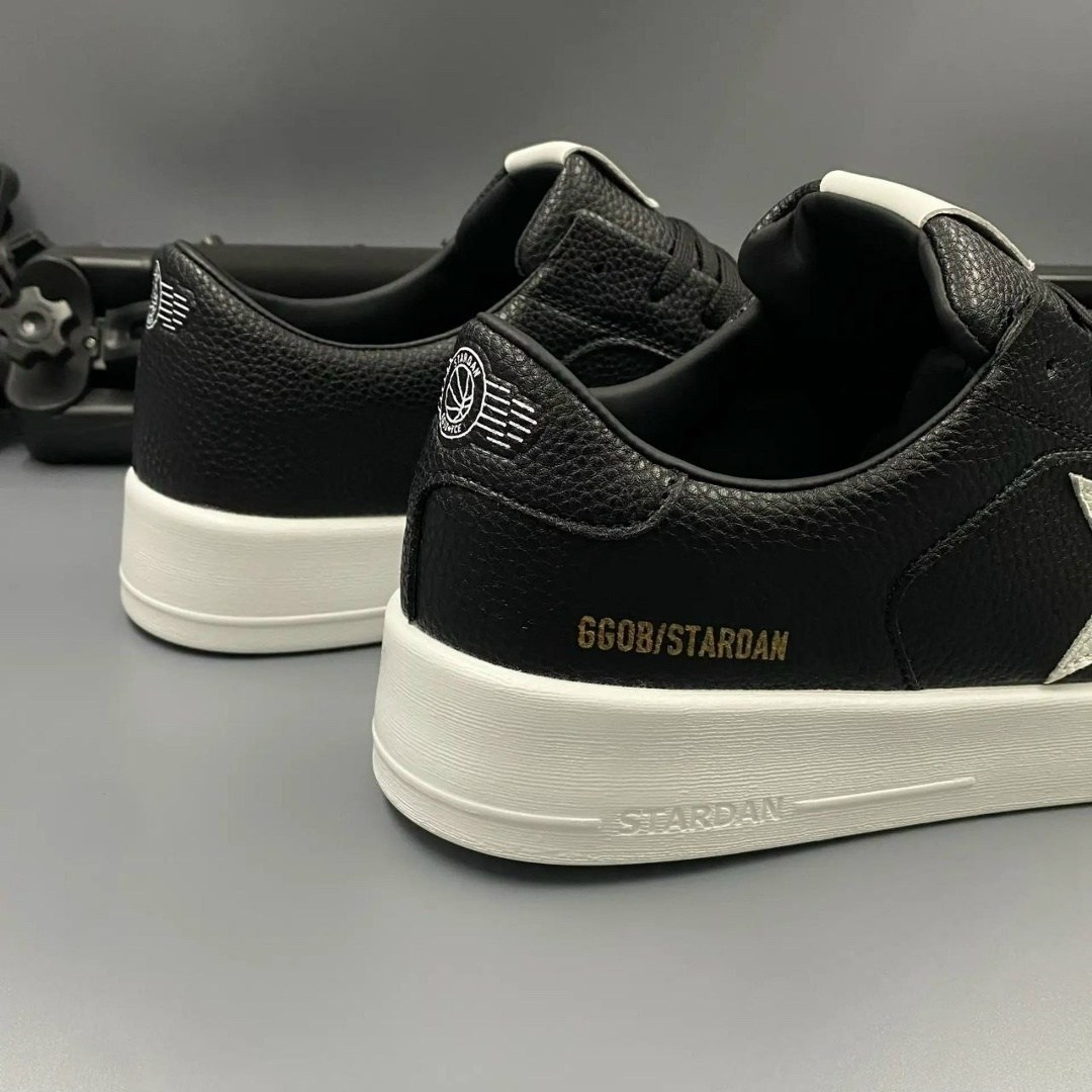 ,golden goose кеды hi star на платформе черный,черные кроссовки,кеды golden goose,кеды мужские