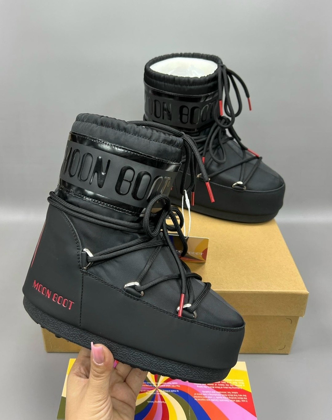 зимние ботинки moon boot,ботинки moon boot,луноходы moon boot,дутики moon boot moon boot glance,ботинки moon boot x stranger things icon moon boot черный