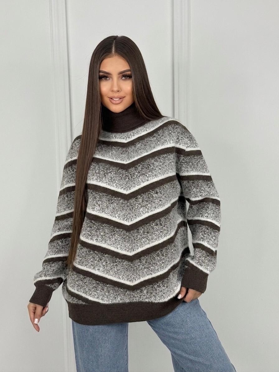 кофта вязаная оверсайз ажурный в полоску derose clothing,кофта вязаная оверсайз ажурный в полоску deroe clothing,кофта женская,свитер,джемпер