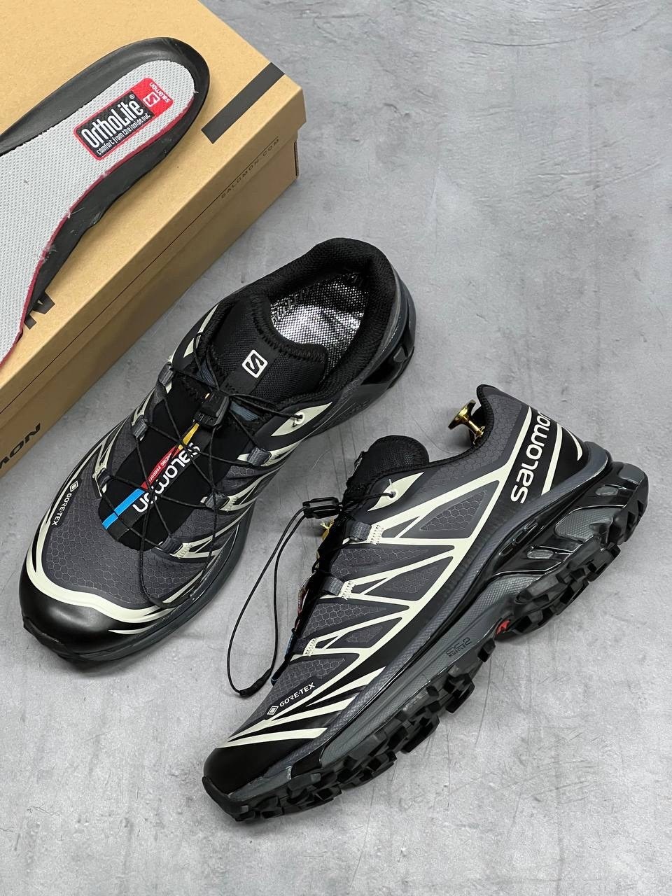 salomon xt 6 gtx,кроссовки salomon,кроссовки salomon xt 6,кроссовки xt-6 gore tex salomon черный,кроссовки salomon xt
