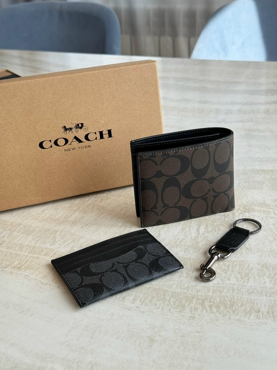coach кошелек,наборы подарочные,coach кошелек мужской,мужской набор,coach бумажник