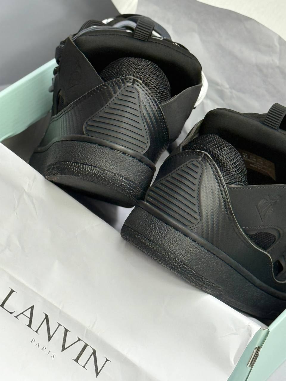 ,кроссовки lanvin,кроссовки ssense curb lanvin черный,мужские кроссовки lanvin curb черный,спортивная