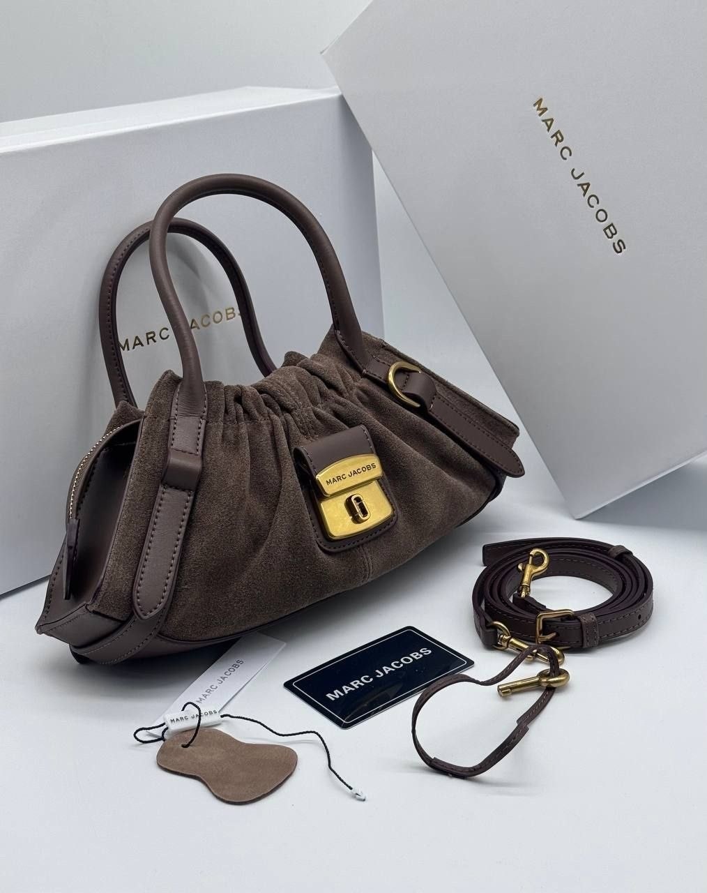 сумка loewe 33-15 см натуральная замша,сумка marc jacobs 25-16 см натуральная замша,замшевая сумка,сумка женская,сумки коричневый