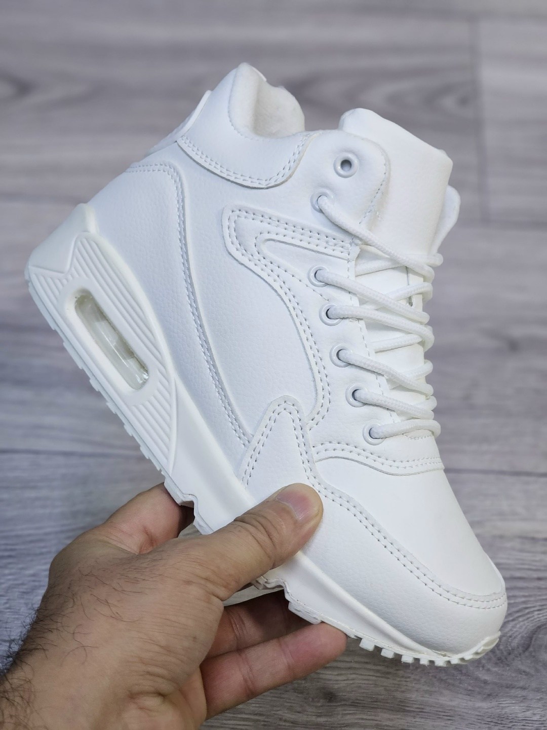 ,мужские зимние кроссовки nike а2253-2,мужской кроссовки,зимние кроссовки,мужские зимние кроссовки черного цвета найк
