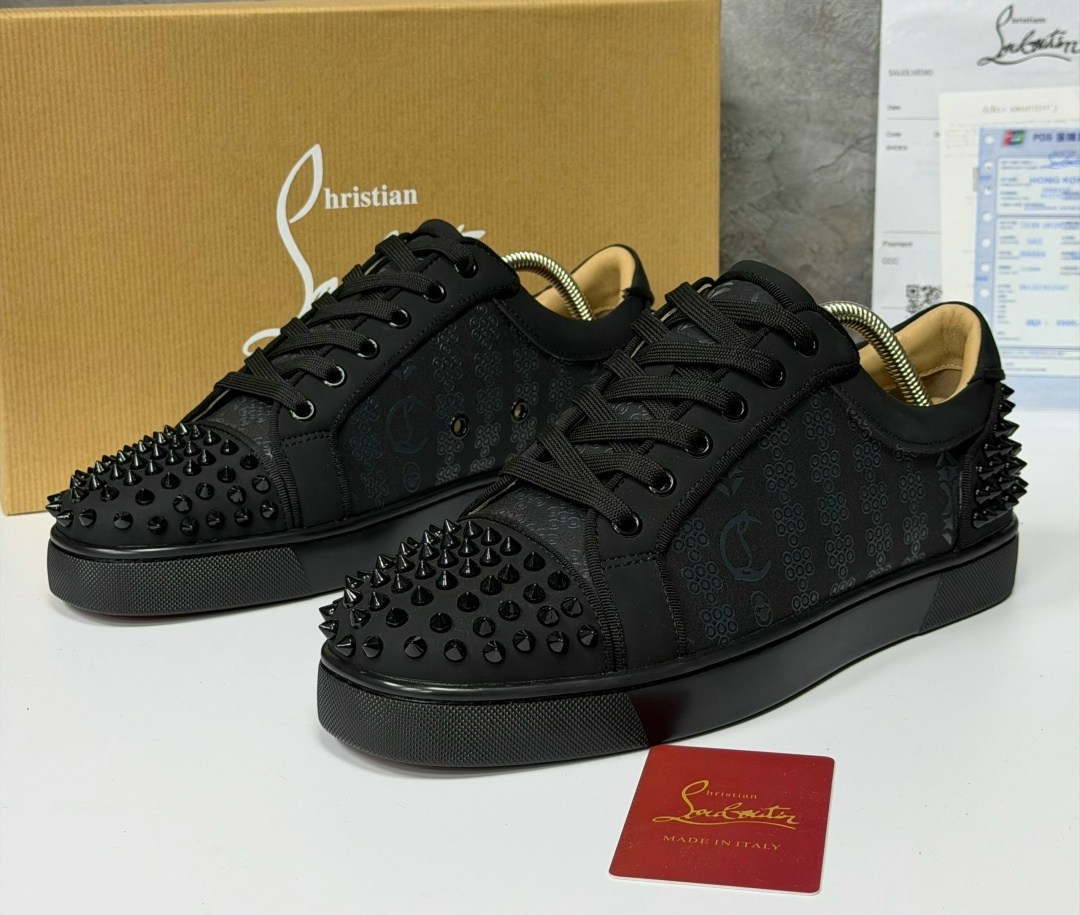кроссовки christian louboutin,кеды christian louboutin с шипами,,кеды christian louboutin,кеды мужские christian louboutin
