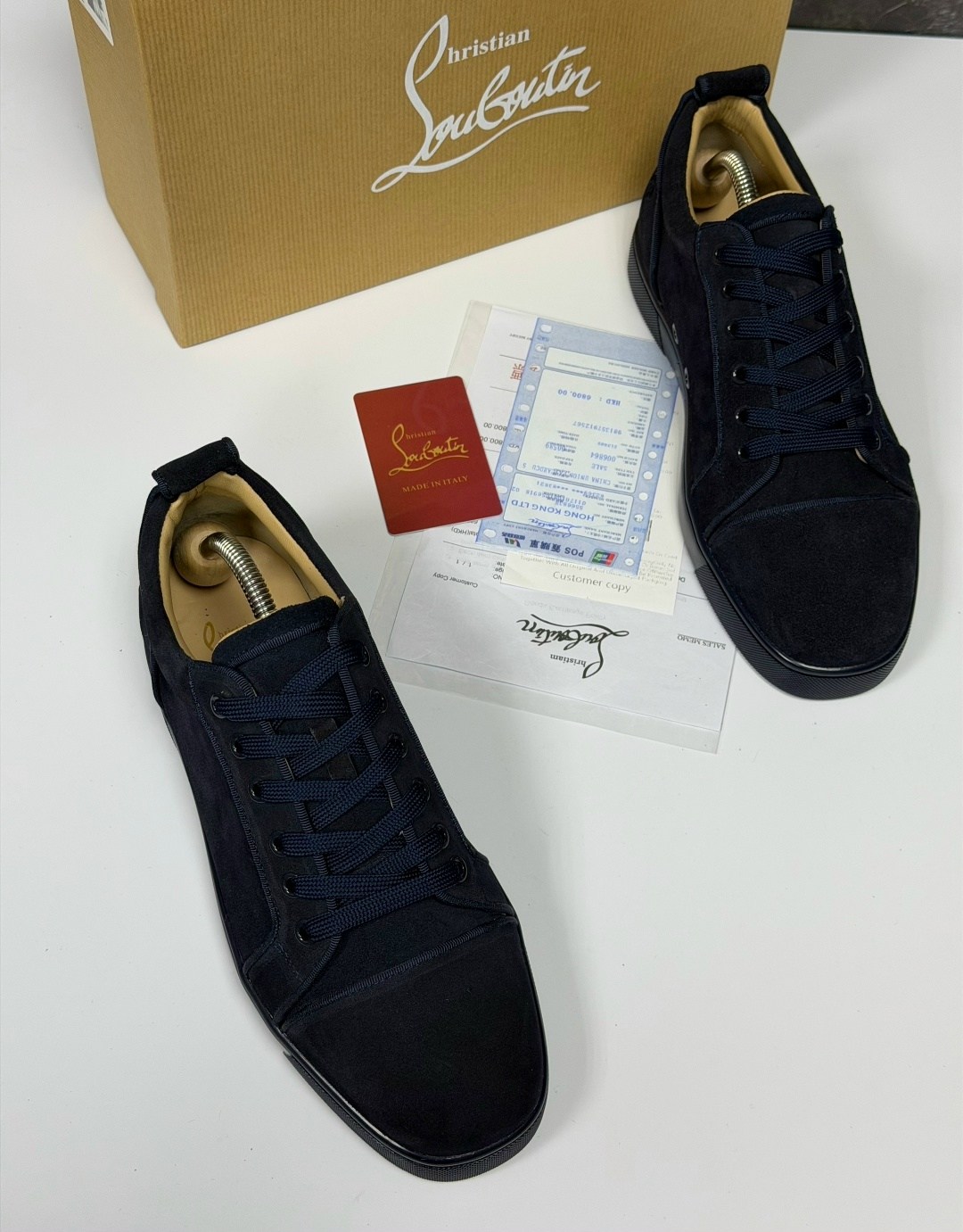 christian louboutin мужские кеды,кроссовки christian louboutin,christian louboutin кеды,кеды christian louboutin натуральная замша,christian louboutin темно-синие замшевые низкие кроссовки
