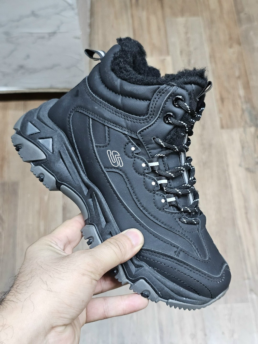 ,кроссовки skechers,кроссовки зимнее,кроссовки мужские,skechers кроссовки черные