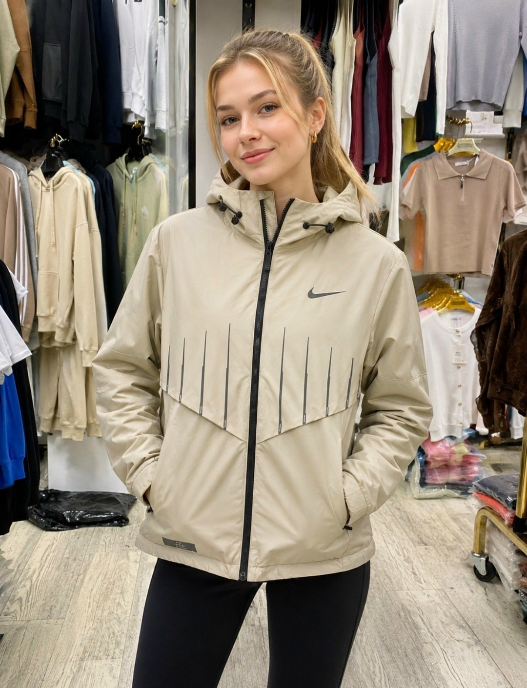женская куртка nike,nike ветровка,куртка женская,nike куртка,ветровка nike essential