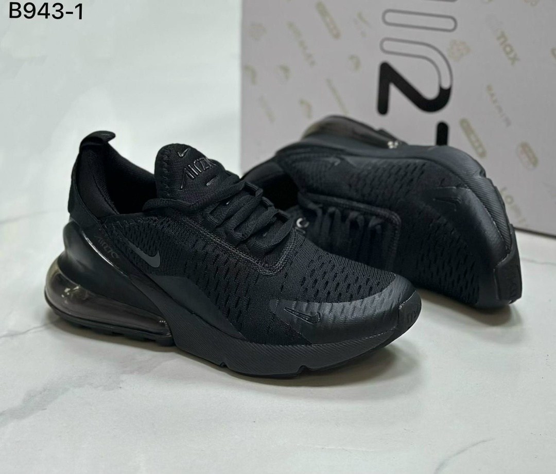 nike air max 270 triple black,черные кроссовки,кроссовки nike air max 270,мужские кроссовки nike air max 270,кроссовки