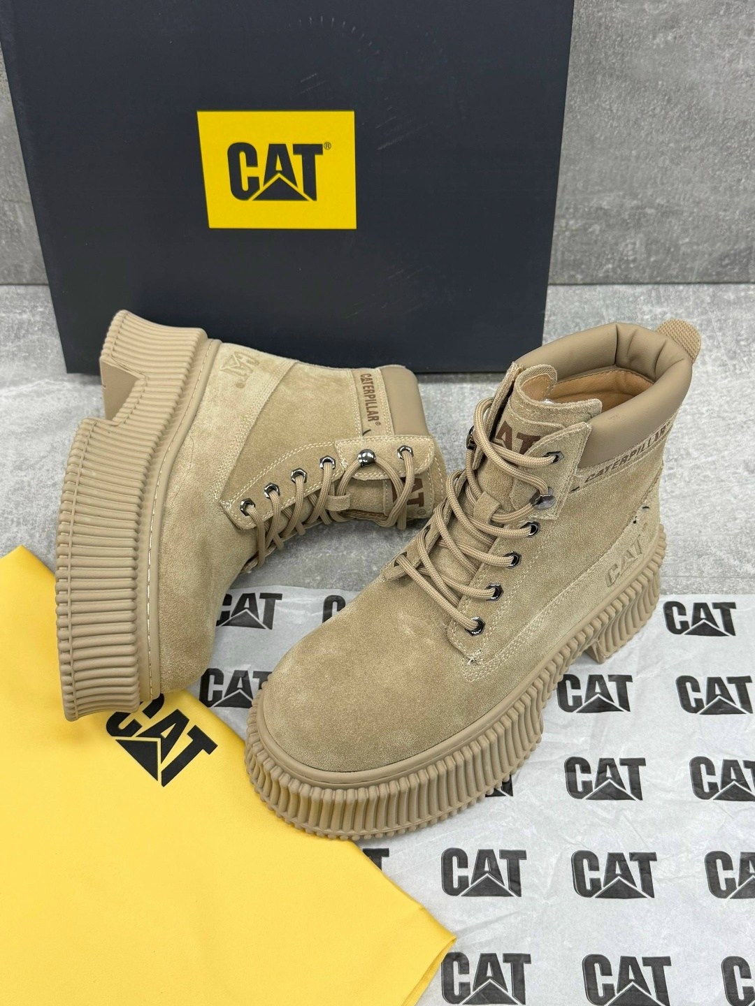 ботинки caterpillar,,ботинки cat,ботинки cat женские, катерпиллер демисезон