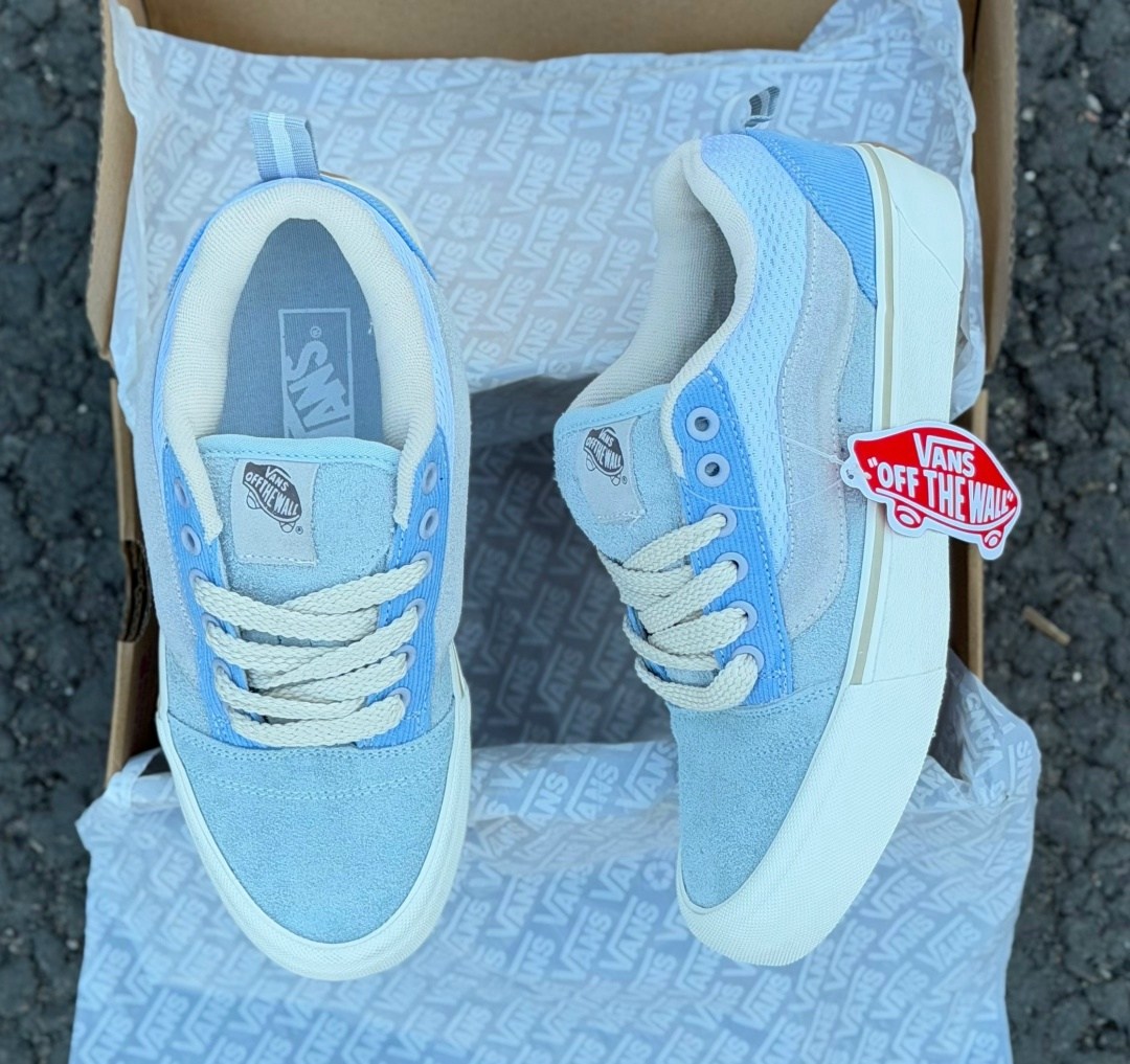 ,вансы голубые,vans knu skool blue,кеды vans knu skool,кроссовки vans