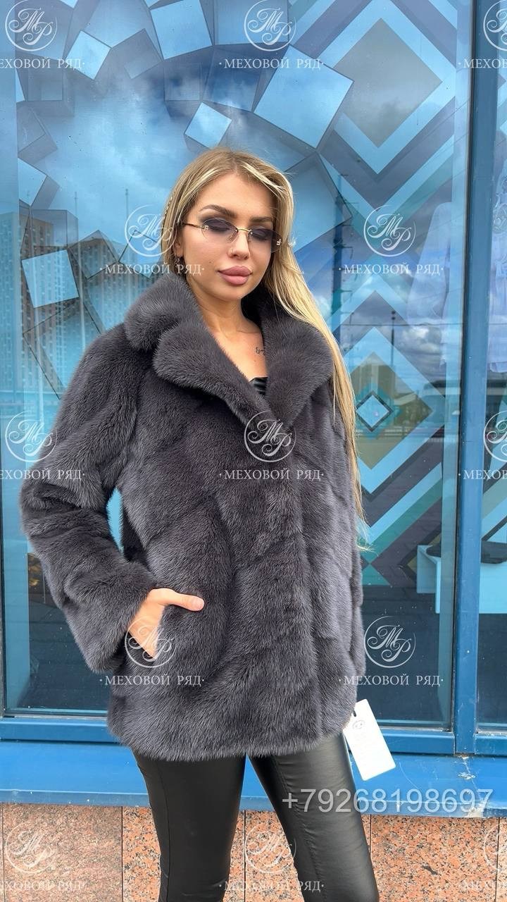 шубка из меха европейской норки,меховой ряд-business,шубка из меха европейской норки с английским воротникомцвет графит,шубка из меха европейской норки с английским воротником,норковая шуба