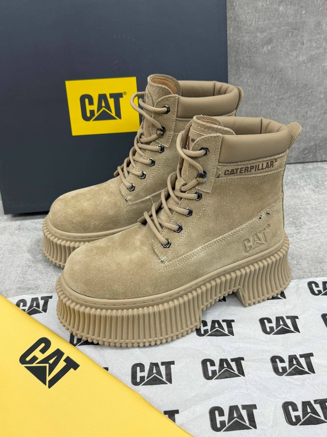 ботинки caterpillar,,ботинки cat,ботинки cat женские, катерпиллер демисезон