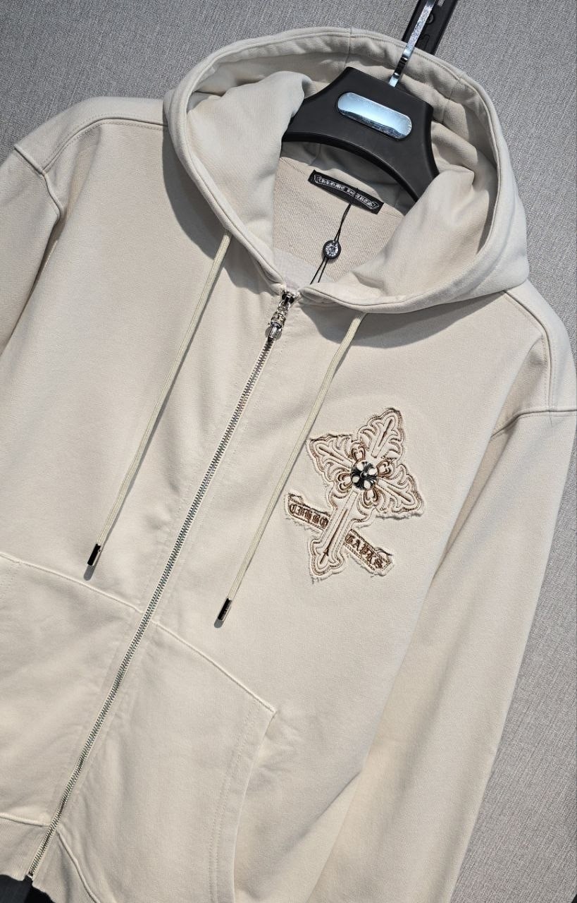 chrome hearts худи,толстовка в стиле,толстовка,толстовка с вышивкой,мужская толстовка с капюшоном