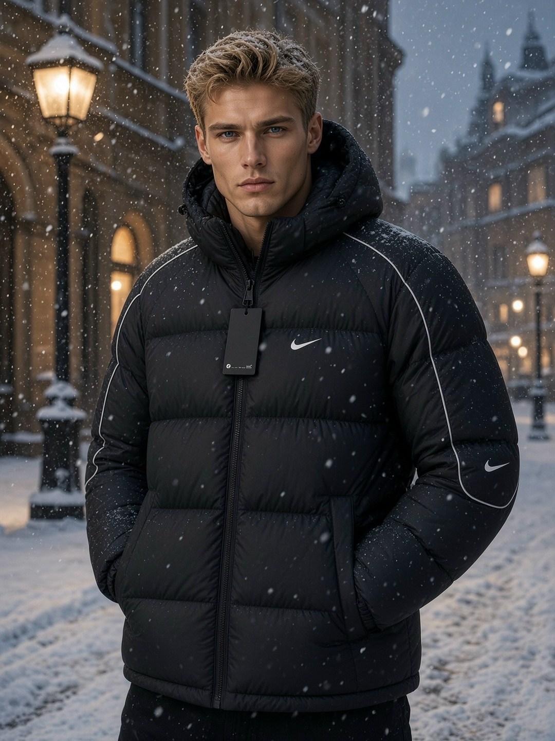 пуховик nike,зимняя куртка,мужская зимняя куртка,мужской зимний пуховик,пуховик мужской nike