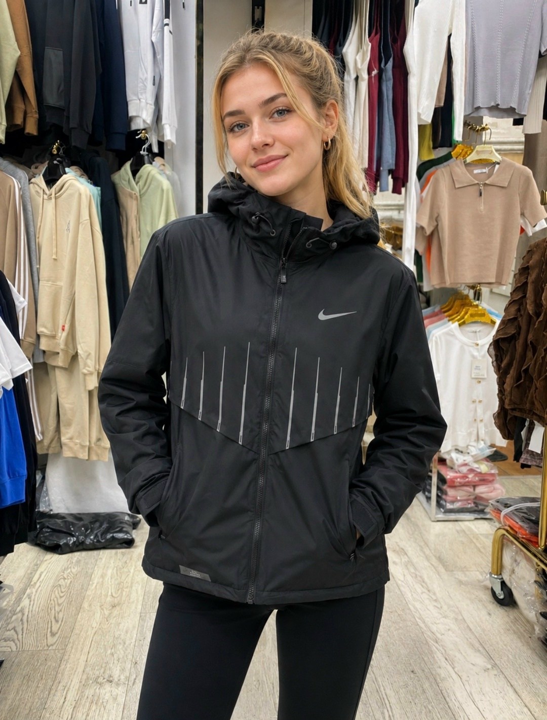 женская куртка nike,nike ветровка,куртка женская,nike куртка,ветровка nike essential