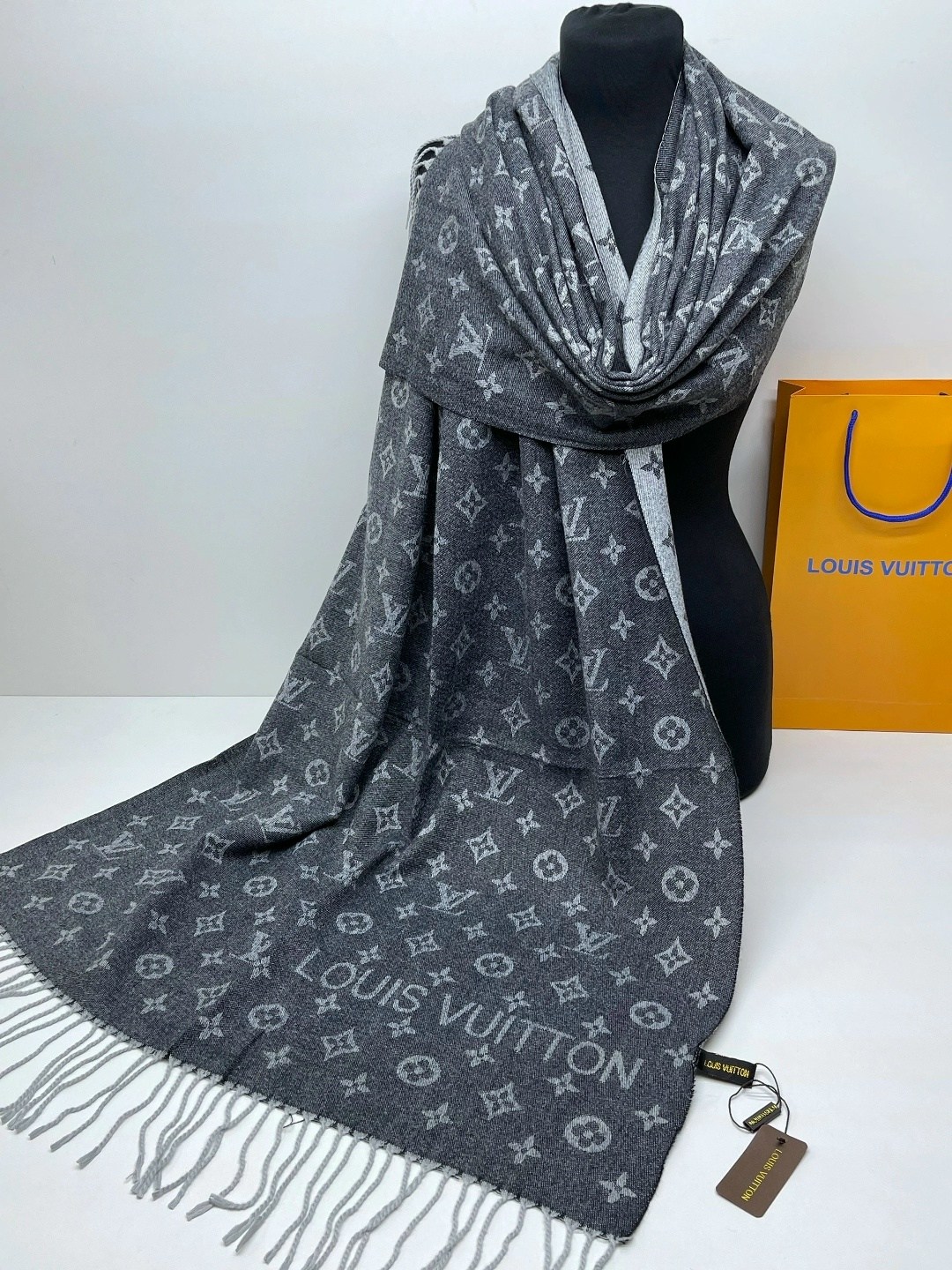 палантин/шарф louis vuitton тёплый,louis vuitton палантин,палантин теплый louis vuitton,палантин кашемировый шарф,палантин женские