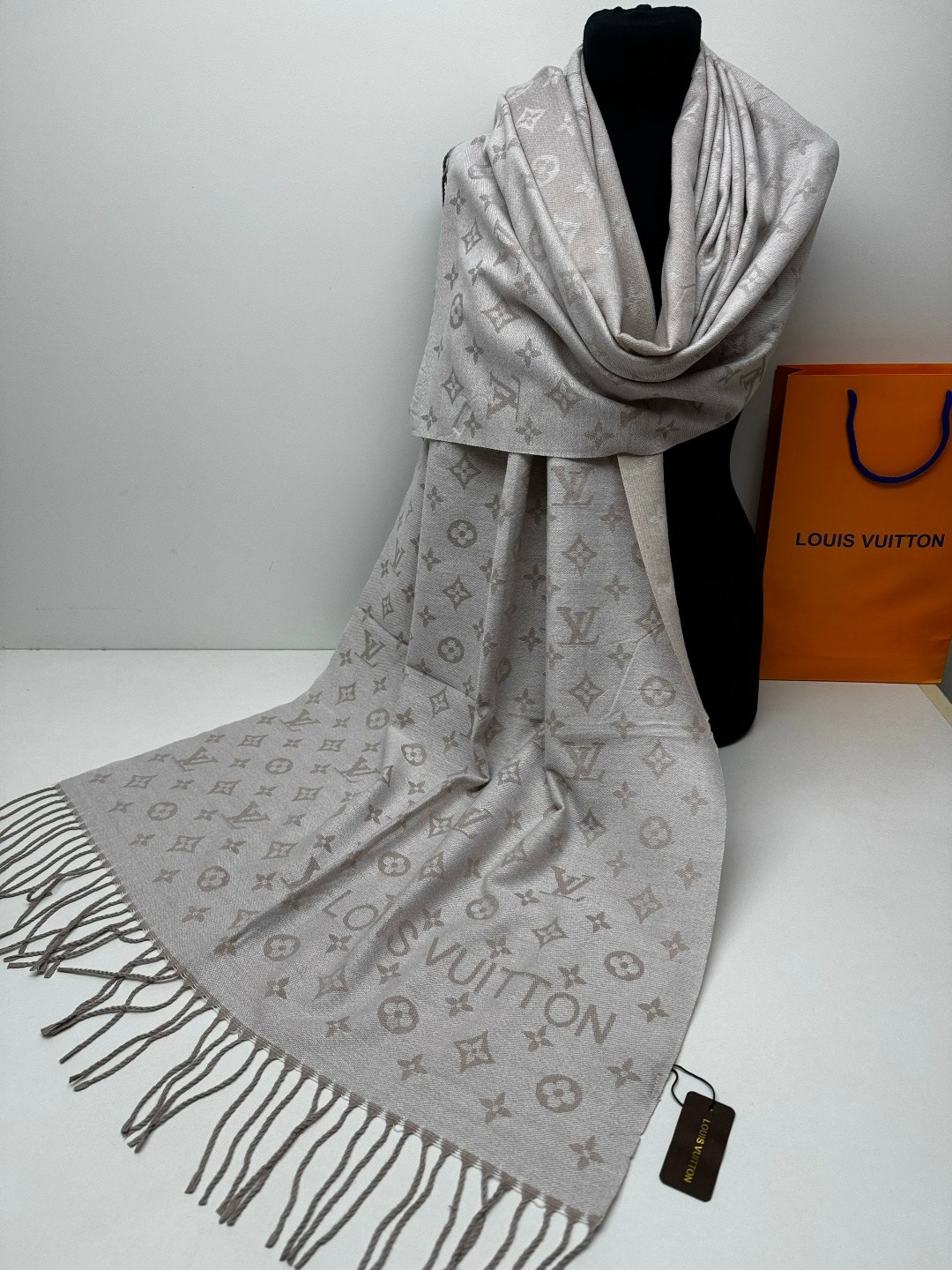 палантин/шарф louis vuitton тёплый,louis vuitton палантин,палантин теплый louis vuitton,палантин кашемировый шарф,палантин женские