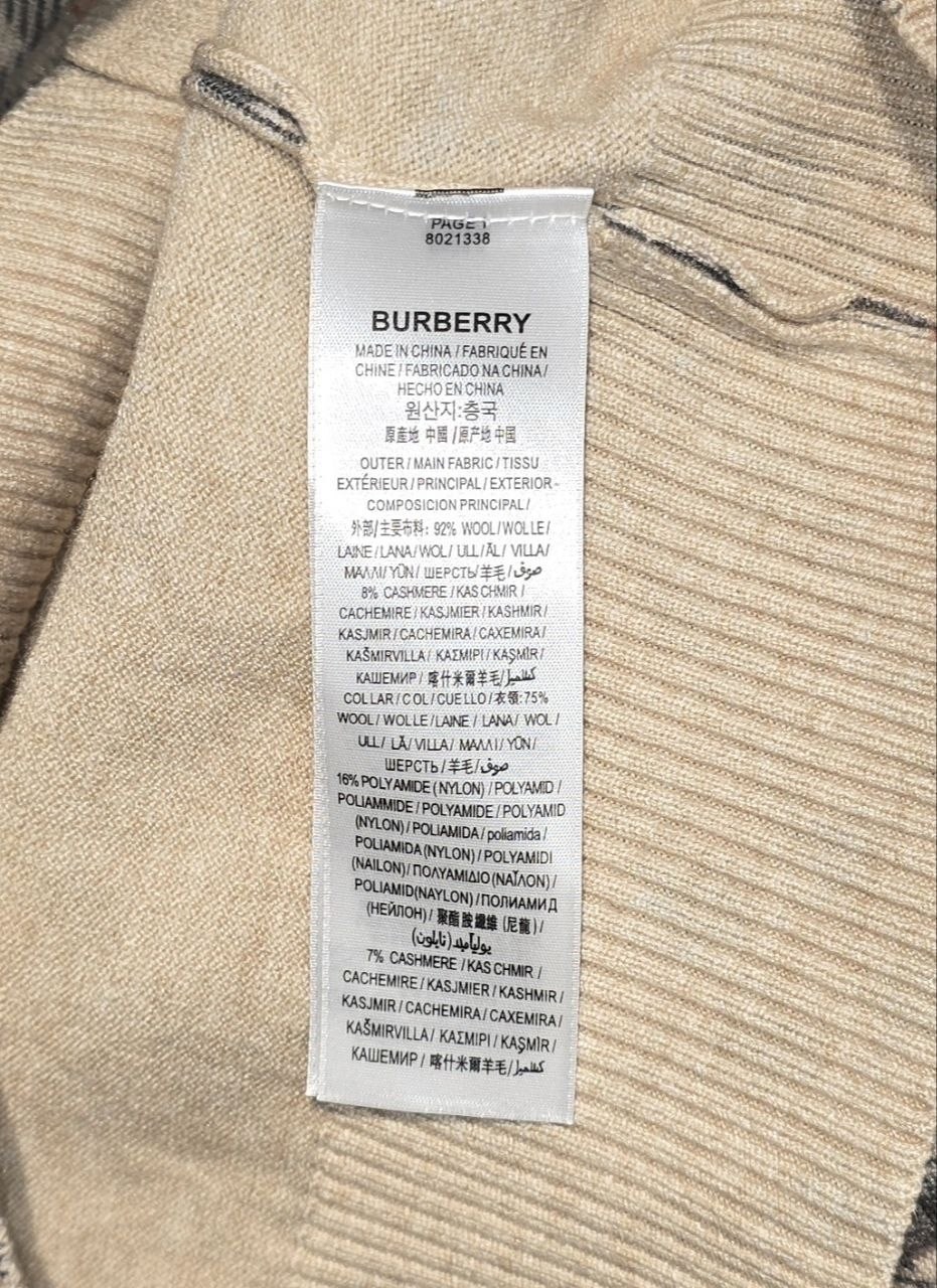 кардиган burberry,кардиган в клетку,burberry cashmere checkered cardigan,шерстяной кардиган burberry,burberry sweater