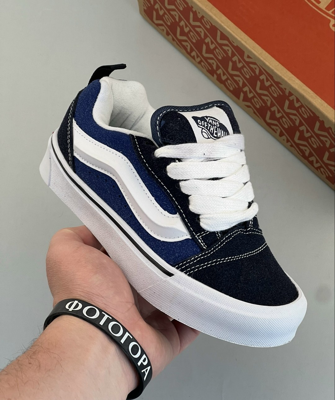 кеды vans knu skool,кроссовки,вансы синие,vans knu skool,кроссовки кеды vans knu skool