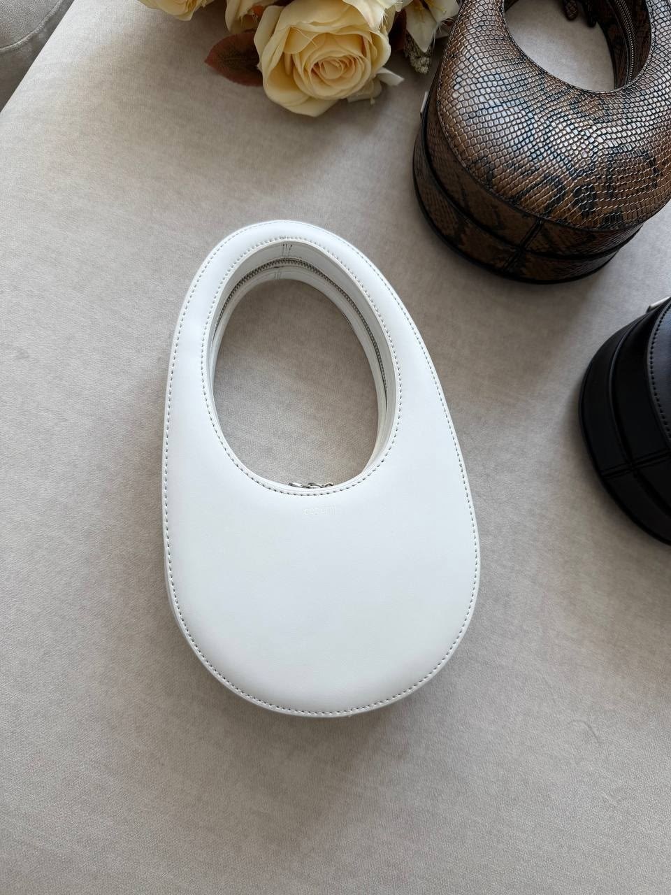 кожаная сумка,сумка coperni сумка,сумка,сумка из стекла coperni,сумка женская хобо