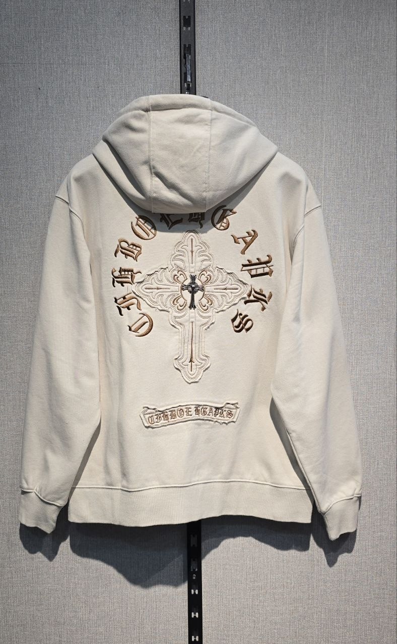chrome hearts худи,толстовка в стиле,толстовка,толстовка с вышивкой,мужская толстовка с капюшоном