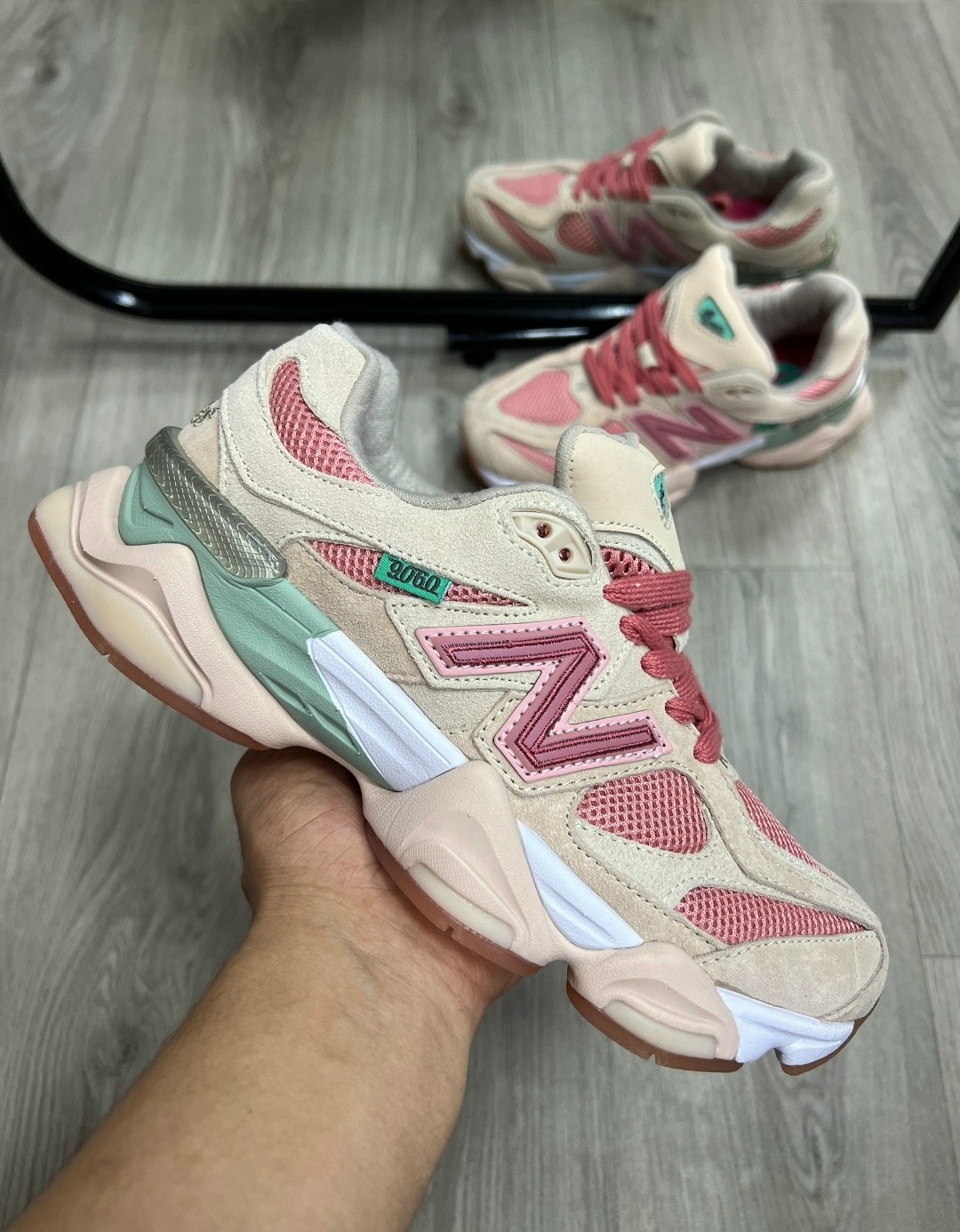 кроссовки new balance 9060,кроссовки женские new balance,кроссовки new balance,женские кроссовки,new balance 9060 розовые