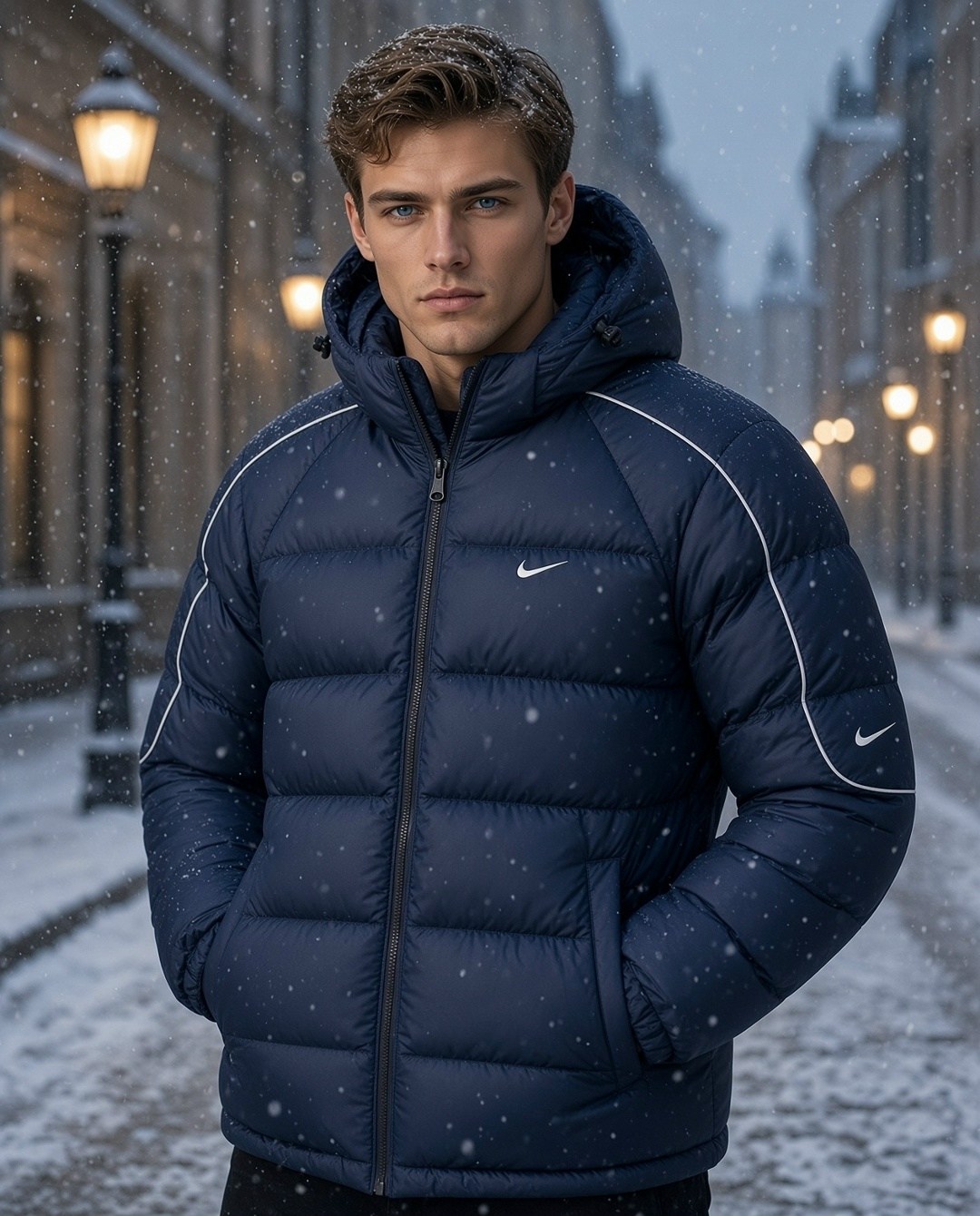 пуховик nike,зимняя куртка,мужская зимняя куртка,мужской зимний пуховик,пуховик мужской nike