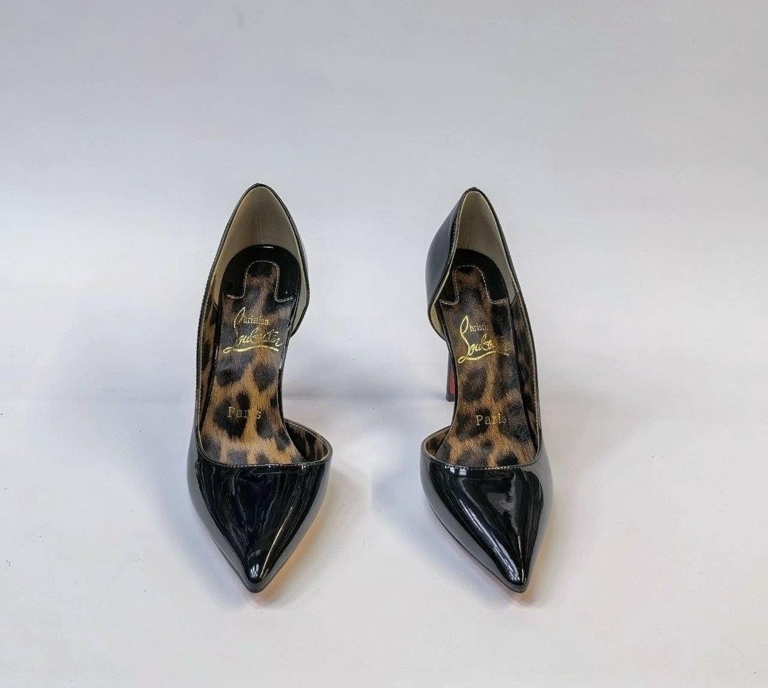 christian louboutin туфли,,женские туфли лодочки,женские туфли-лодочки на высоком каблуке из лакированной кожи,туфли из лакированной кожи